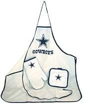 Dallas Cowboys Apron and Mitt Set