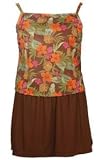 Cozumel Two Piece Plus Size Skirtini Swimsuit - Plus Size Swimwear Plus Size Swimsuit