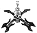 Skull Guitar Pendant Collectible Medallion Necklace Accessory Jewelry