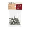 Levolor Kirsch 7004244496 Carriers with Clips for Multi-Use Track System, Satin Nickel
