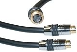 Premium Grade S-Video Male / Male cable, 24K Gold Tips, 3 ft