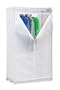 Honey-Can-Do WRD-01271 36-Inch Wide Storage Closet with Window, White
