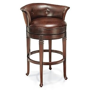 Cantle Back Bar Height Bar Stool (30"H seat) - Frontgate