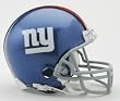 New York Giants Replica Mini Helmet w/ Z2B Face Mask - Football Sports Merchandise