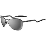 Oakley Warden Sunglasses - Polarized Black Chrome Black Iridium Polarized by 