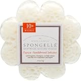 Spongeables Spongelle Bodywash Infused Sponge (White Daisy) Papaya-Sandalwood Infusion