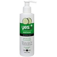Yes To Cucumbers Gentle Milk Cleanser, 6 Fluid Ounce