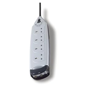 Belkin AV Home Cinema Surge Protector - 4 socket, AV protection