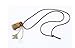eFuture(TM) Vintage Hollow Butterfly Pearl Wishing Bottle Pendant Long Chain Necklace +eFuture's Keyring