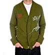 KU long sleeve buttoned jacket