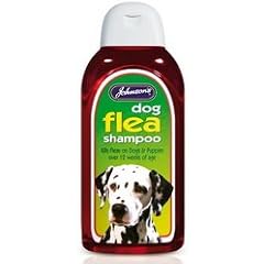 Johnsons Dog Flea Shampoo 400ml-200ml