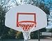 PAINTED ALUMINUM BACKBOARD WITH SHOOTER'S SQUARE