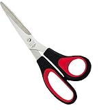 Produkt-Bild: WEDO Schere Universal Soft-Griffen 21 cm/9768 21,0 cm schwarz/rot