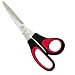 WEDO Schere Universal Soft-Griffen 21 cm/9768 21,0 cm schwarz/rot