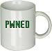 Pwned Coffee Cup Mug Video Gaming Texting Slang