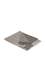 COINCASA Plaid Lanerossi 170 x 130 cm (Barro/Gris)