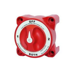 Marine Battery Switch 4 Way BSS-9001E 4 Position Selector by