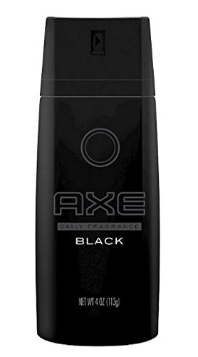 AXE Black Body Spray for Men Daily Fragrance 4 oz