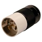 Reliance Controls LL550P 50 Amp Generator Power Cord Plug For Up To 12,500 Watt Generators