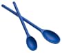 MIU France Set of 2 Blue Nylon Mixing Spoons, 12-Inch and 15-Inch