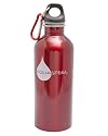 Stainless Steel Sports Water Bottles Wide Mouth by AquaSteel Food Grade 20 oz - Single