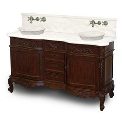 61 Dual bowl Vanity Package