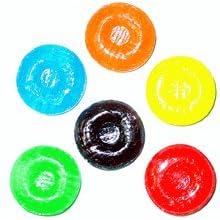 Assorted Sugar Free Fruit Disc Candies, 1lb. individually wrapped approx. 83 pieces per... by Dr. Johns