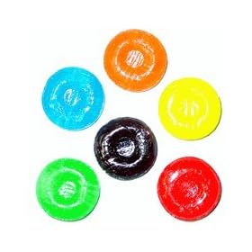 Assorted Sugar Free Fruit Disc Candies, 1lb. individually wrapped approx. 83 pieces per...