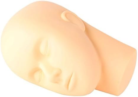 VenuseÂ® Pro Mannequin Training Head Eyelash Eye Extension Practice Make up Face Painting Soft Gift by Venuse