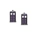 Doctor Who TARDIS Stud Earrings