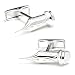 Fountain Pen Nib Silver Cufflinks Cuff Links