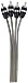 Tsunami RCA7014-17 RCA 4-Channel Male to Male Cable (17 feet, Gray)