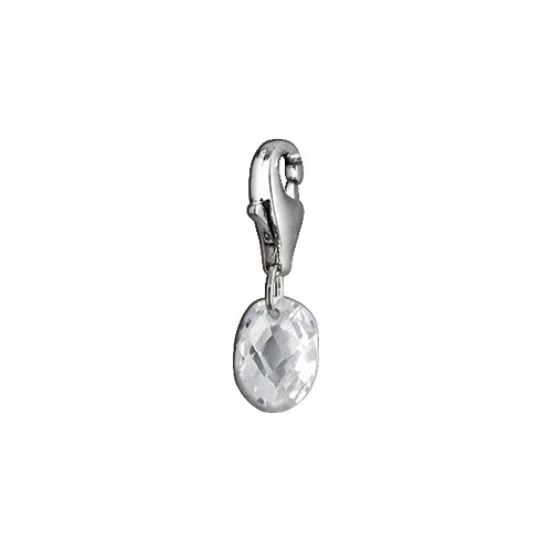 Pasionista Charms Anh&auml;nger 925 Sterling Silber Zirkonia wei&szlig; 603377 Preisvergleich