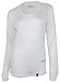 Terramar Women's Thermasilk Pointelle Scoop (Natural, Small)