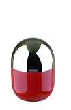 Click for more about Typhooon Capsule Gloss Buick Red Glazed Ceramic Small Storage Canister with Stainless Steel Airtight Lid - Typhoon Europe.