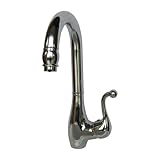 〔INK-0303021H〕　シングルレバーハンドル　混合水栓 洗面ボウル・洗面台用蛇口　シルバー（銀）