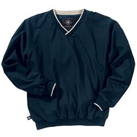 Men's Legend Windshirt for the Golf Enthusiast, Navy/light khaki