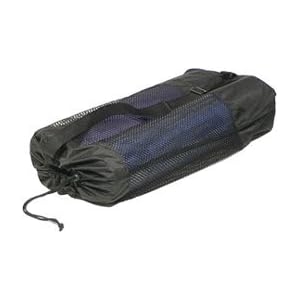 YogaAccessories (TM) Oversized Nylon Drawstring Yoga Mat Bag