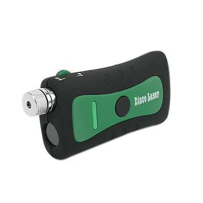 3-in-1 30mW Green Laser Pointer + Specialty Light Show