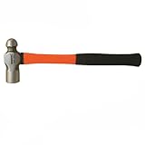 Silverline Forged Steel Fibreglass Ball Pein Hammer Diy Tool – 8oz Ounce