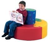 CIRCULAR PUZZLE SETTEE - 5PC
