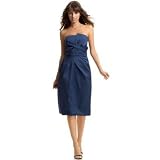 BCBGMAXAZRIA Stretch Satin Cross-Front Dress at BCBG MAX AZRIA