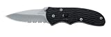 Gerber 22-01525 Mini Fast Draw Spring Assisted Opening Stainless Steel Serrated Knife