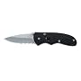 Gerber 22-01525 Mini Fast Draw Spring Assisted Opening Stainless Steel Serrated Knife