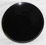 Black Scrying Mirror with Beveled Edge (6" diameter)