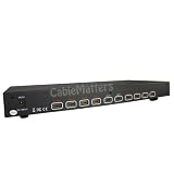 Cable Matters 2X8 HDMI Matrix Switcher -- 2 HDMI Inputs, 8 HDMI Outputs