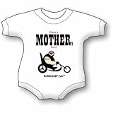 Mother's Day Biker Baby Ultrasoft Onesie