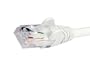 World of Data� 25m WHITE Premium CAT5E (enhanced) Network Cable - Ethernet - LAN - Patch - Internet - Broadband - Router - Hub - Modem -10/100
