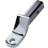 Chrome Plated 2in. Drop Ball Mount - 7500-Lb. Capacity