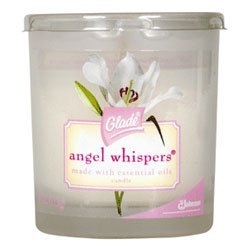 Glade Candles Single Fragrance Angel Whispers - 4 Oz/Pack, 12 Packs